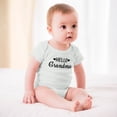 thumbnail image 3 of Hello Grandma - Baby Clothes - Funny Newborn Bodysuit Outfits for Boys And Girls White-style-1 12months, 3 of 7