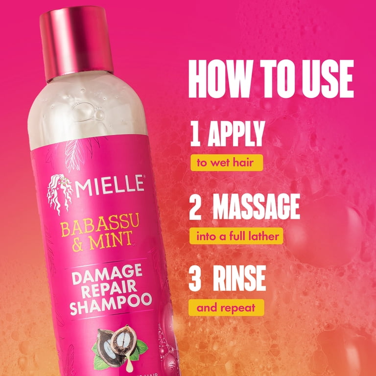 Mielle Babassu and Mint Damage Repair Shampoo - 8 oz - Walmart.com