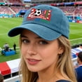 thumbnail image 4 of 2026 Soccer Fan Cap – USA CAN MEX Soccer Hat, Embroidered Sports and Outdoors Baseball Cap, Soccer Gifts for Fans, 4 of 5