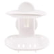 thumbnail image 2 of Double Soap Dish Strong Suction Soap Holder Cup Tray for Shower Bathroom (White), 2 of 5