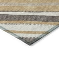 thumbnail image 3 of Addison Rugs Chantille Indoor/Outdoor Transitional Stripes Gold Machine Washable Rectangle Rug, 8' x 10', 3 of 8