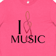 thumbnail image 4 of Inktastic I Love Music Youth T-Shirt, 4 of 5