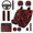 Red Bow Spider Web, variant on XYZCANDO Skull Bow Spider Web 14 Pack Car Seat Covers Full Set Steering Wheel Cover Center Console Pad Seat Belt Pads Headrest Covers Cup Coasters for Most Cars SUVs Sedans