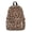 Khaki, variant on Vintage Leopard Corduroy Backpack for Women Men, Soft Drawstring Casual Backpack, Large Capacity Fashion Bag Outdoor Travel Daypack