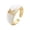 K, variant on Adjustable Crystal Gold Initial Letter Open Ring Women Alphabet Rings Women's Signet Ring Gold Tone Alphabet Rings