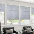 thumbnail image 7 of Chicology Cordless Roman Shade, Blackout, Lexington Gainsboro, 34"W X 72"H, 7 of 7