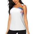 thumbnail image 2 of Haiem LGBT Gnomes Workout Tank Tops for Women, Athletic Sports Slim-Fit Tank Tops, Compression Sleeveless Dry Fit Shirts,Athletic Shirt-Small, 2 of 9