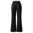 thumbnail image 6 of Womens Pants High Waist Wide Leg Sweatpant Drawstring Soft Breathable Casual Pants Seaside Beach Trousers With Pockets Commuting Comfort Dailywear, 6 of 7