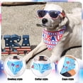 thumbnail image 4 of Bandanas para perros Sanwuta del 4 de julio, 120 unidades para perros medianos y pequeños, 4 of 7