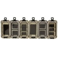 thumbnail image 2 of Beisidaer 6Pcs Small Tackle Box Tackle Organizer Tray With Magnet Fishing Combination Box, 2 of 8