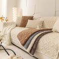 thumbnail image 2 of Jacquard Weave Sofa Cover Recliner Soft Warm Velvet Sofa Covers Slipcover * 9, 2 of 5
