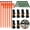 6 Pack, variant on Tree Stake Kit – Heavy Duty Tree Stakes and Supports for Leaning Trees – Metal Stake for Straightening Kit with 3 Set Tree Stakes, for Staking and 13.12 Feet Tree Rope | Includes thre