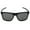 PZMBLACK, variant on Leffingwell Prizm Grey Square Men's Sunglasses OO9100 910001 57