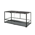 thumbnail image 3 of REPTIZOO Large Reptile Glass Terrarium, Tall Extra - Long 48" L x 24" D x 24" H Reptile Terrarium Tank 120 Gallon with Sliding Door and Screen Ventilation, Full View Reptile Enclosure, Easy Assembly, 3 of 7