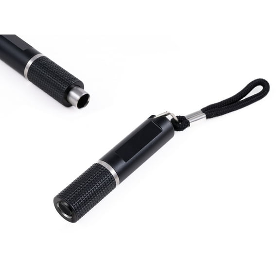 Precision Made Twist Action Cigar Punch Cutter - Black