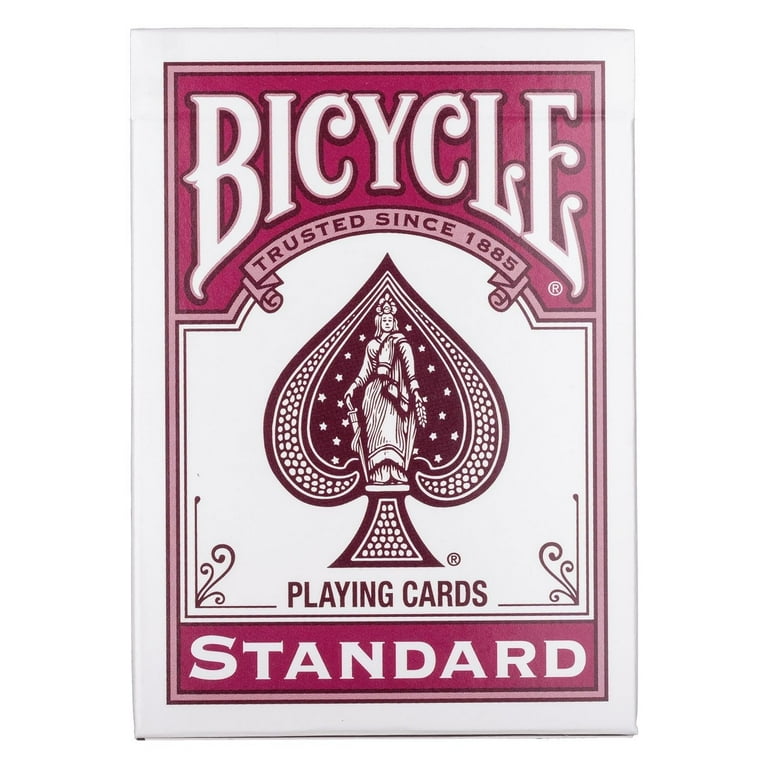 Bicycle Color Series #6 Burgundy Playing Cards, Poker Size