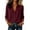 Wine, variant on TGSLY Women's Corduroy Shirts Lightweight Soft Collared Button Down Blouses Relaxed Dressy Casual Long Sleeve Solid Color Tops with Pocket L