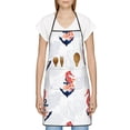 thumbnail image 3 of Pofeuu Sea Horse And Corals1 Print Aprons with Pockets, Cute Aprons for Kitchen, Cooking, Server, Barber, Chef Apron, 3 of 7