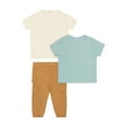 thumbnail image 5 of Little Lad Infant Boys' Tee and Jogger Pant, 3-Piece Set, Sizes 12M-24M, 5 of 5
