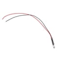 thumbnail image 1 of 20 piezas 5mm precableado lámpara de luz LED 3-42V DC 20cm cable para coche barco hogar Bar DIY Amarillo Cola Lámpara de luz LED súper brillante, 1 of 8