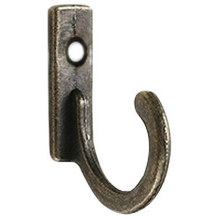 LowProfile Mini Hooks for Hanging Hook 10 Retro Small Wall Coat Pack Single Hook  Towel Single of Hook Hole 