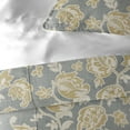 thumbnail image 5 of 6ix Tailors  Golden Bloom Barley Super Queen Comforter & 2 Pillow Shams Set - 3 Piece, 5 of 5