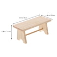 thumbnail image 3 of 2Pcs Mini Maison Table Décor Mini Modèle de Meubles en Bois Simulation Modèle de Table de Thé, 3 of 9