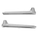 thumbnail image 1 of For Subaru Forester Front Bumper Fog Light Cover Molding Trim Chrome, 1 of 5