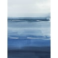thumbnail image 2 of Popp, Grace 19x24 Gold Ornate Wood Framed with Double Matting Museum Art Print Titled - La Mar Azul I, 2 of 4