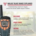 thumbnail image 2 of Walkie Talkies Cobra ACXT545 recargables, 28 millas, paquete de 2, 2 of 8