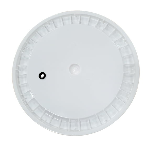 6.5 Gallon Plastic Drilled and Grommeted Lid Fits 6.5 Gallon Fermenters