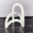 thumbnail image 1 of Escultura de La Pieza Central de La Tabla de La Estatuilla de La Estatua para La Decoración Del Estante para Libros Blanco BLESIY Escultura abstracta, 1 of 7