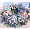 thumbnail image 4 of 22 '' artificiales decoración artificiales para puerta, pared, decoración de repisa de chimenea Yotijar corona de hortensias en la puerta de entrada, 4 of 10