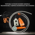 thumbnail image 3 of Portable Outdoor Shower Handheld Rechargeable Camping Showerhead USB Charging, 3 of 7