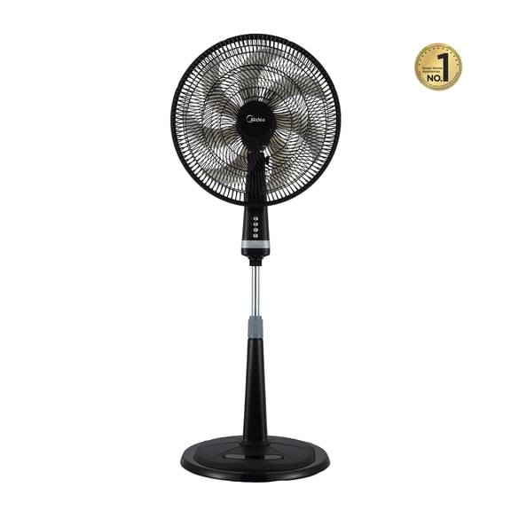 Ventilador de pedestal 18" Midea 3 en 1 FlexiCool MSF18M3BK