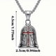 thumbnail image 4 of Guardian Bell HOLY CROSS Good Luck Gift Motorcycle Biker Ride Bell, 4 of 4
