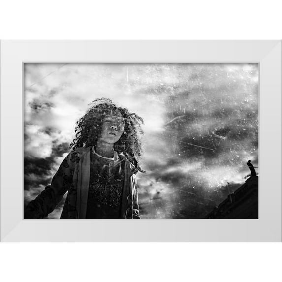 Koulouridis, George 32x23 White Modern Wood Framed Museum Art Print Titled - Untitled