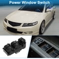 thumbnail image 2 of Interruptor de ventana eléctrica Unique Bargains para el lado del conductor delantero para Acura TL TSX 2009-2014 Negro, 2 of 7