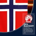 thumbnail image 4 of Anley Rip-Proof Double Sided 3-Ply Norway Flag 3x5 Foot - Norwegian Nordmann National Flags, 4 of 7