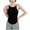 Black, variant on ShomPort Womens Sleeveless Camisole Thin Straps Racerback Seamless Stretchy Tank Tops Comfort Breathable Trendy Sleepwear