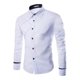 thumbnail image 3 of Camisa Hombre Casual Formal Vestir Slim Fit Strech Rombo Am7, 3 of 7
