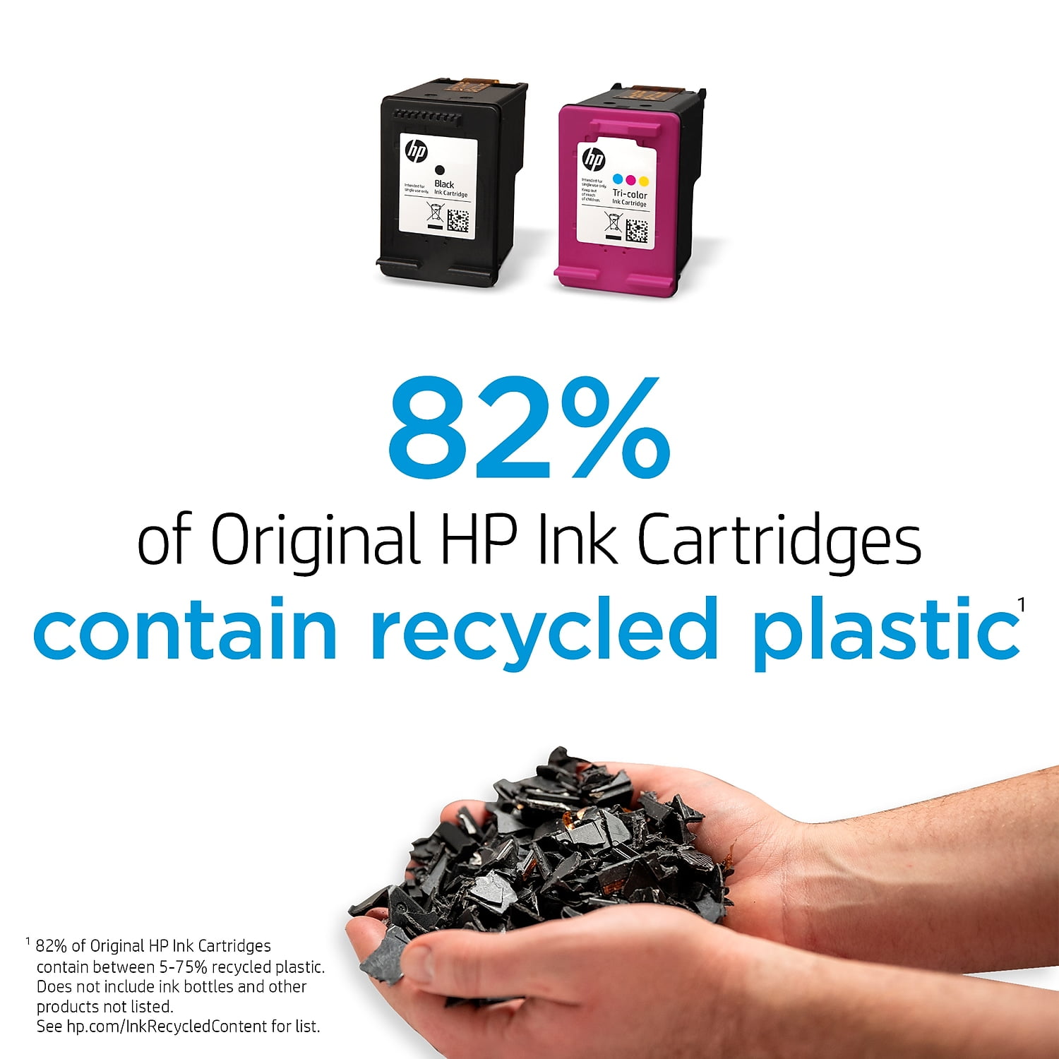 HP 61XL (CH564WN) Tri-Color Printer Cartridge, 1 Pack Approximately 300 Pages