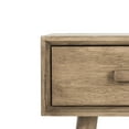 thumbnail image 6 of SAFAVIEH Dean 2 Drawer Modern Solid Console Table, Desert Brown, 6 of 11