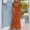 thumbnail image 4 of Vestido largo pasado por alto vestido para mujer ropa de fiesta de verano, 4 of 5
