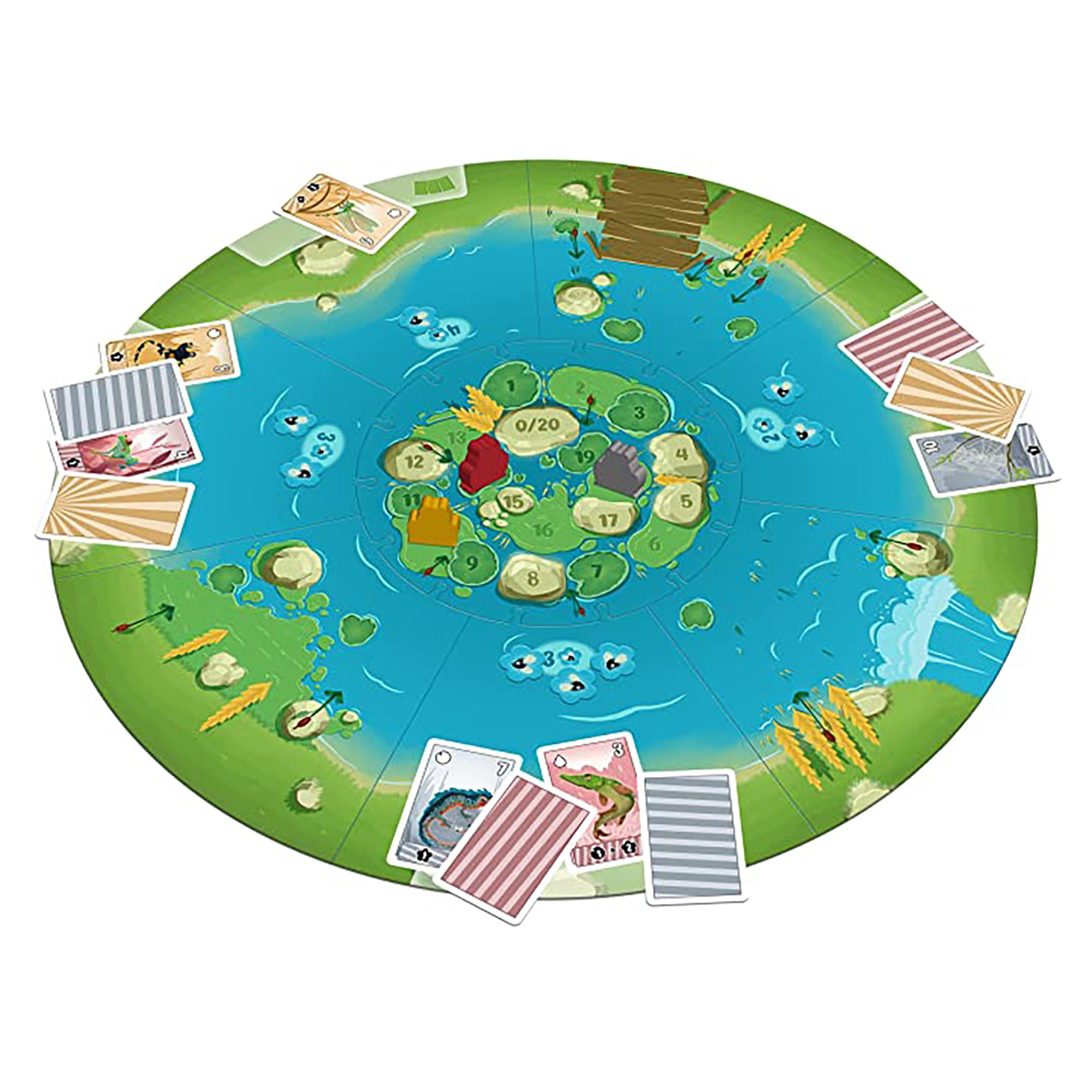 Aquarena - Board Game, Kids & Family, 2-6 Players, 30 Mins, Ages 8+
