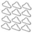 thumbnail image 4 of LULULION 50Pcs Trampoline Frame Accessories Silver Professional Wear-resistant Triangle Outdoor Activities, 4 of 8