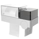 thumbnail image 2 of Caja De Pañuelos Estante De Papel Higiénico Multifuncional Estante De Almacenamiento Resistente Al Desgaste Cesta De Almacenamiento De Plástico Duradero Sin Perforación Para Baño Speravity HA021238-00, 2 of 7