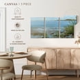 thumbnail image 5 of Elephant Stock Sandpiper Beach Wall Art - Horizontal Multi Panel Canvas - Living Room Wall Decor - Beach Multi Panel - Blue And Gray Decor By Sally Swatland - 74" x 36", 5 of 8