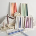 thumbnail image 3 of FCMSHAMD 10'' Citrus Scented Taper Candles - Soy Wax-Dripless (4 Pack), 3 of 7