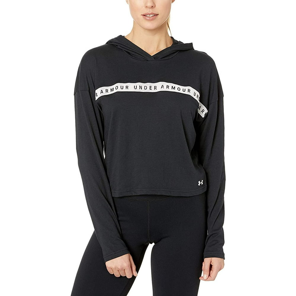 under armour cropped hoodie